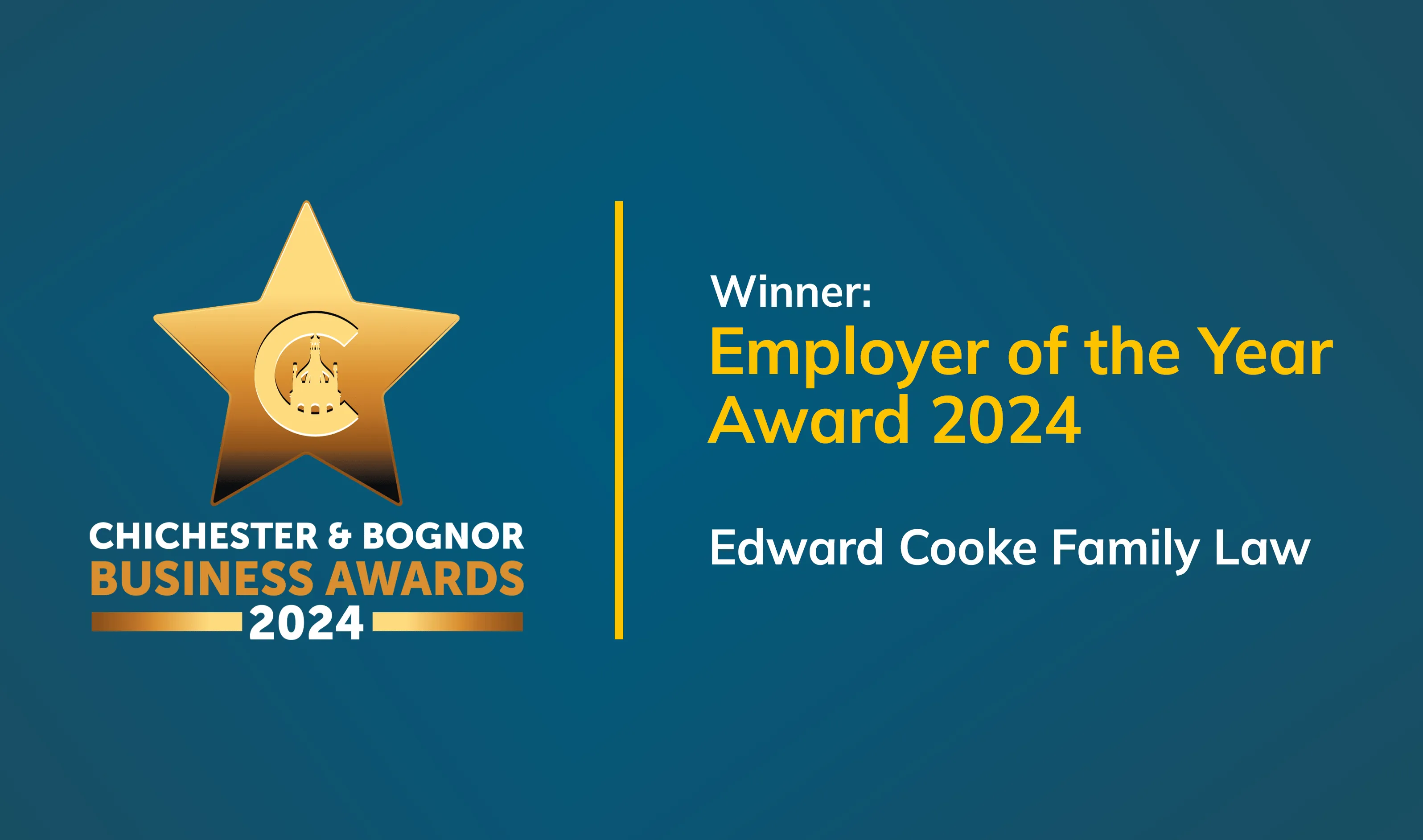 Edward Cooke Family Law win Employer of the Year Award 2024