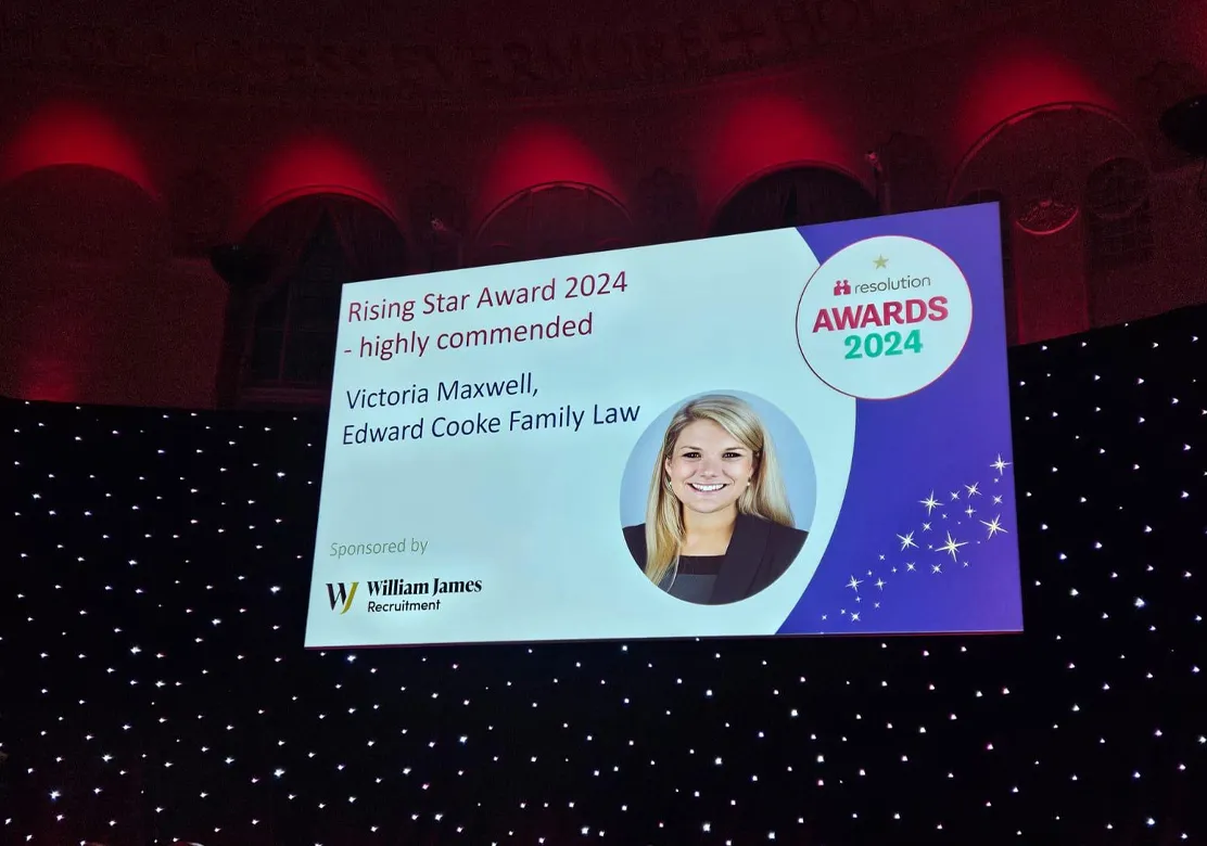 Victoria Maxwell Highly Commended at Resolution Awards 2024